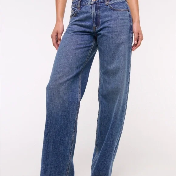 Abercrombie & Fitch ultra loose low rise jeans - Picture 2 of 7